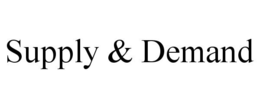 SUPPLY & DEMAND trademark