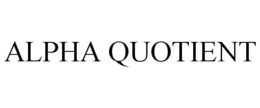 ALPHA QUOTIENT trademark