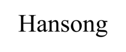 HANSONG trademark