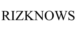 RIZKNOWS trademark