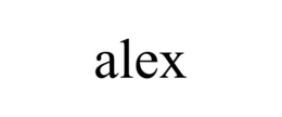 ALEX trademark