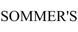 SOMMER'S trademark