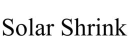 SOLAR SHRINK trademark