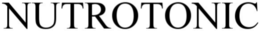 NUTRITONICUS trademark