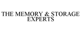 THE MEMORY & STORAGE EXPERTS trademark