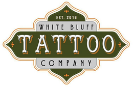 EST. 2016 WHITE BLUFF TATTOO COMPANY trademark