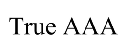 TRUE AAA trademark