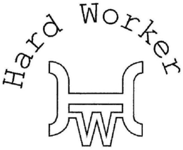 HARD WORKER HW trademark