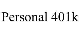 PERSONAL 401K trademark
