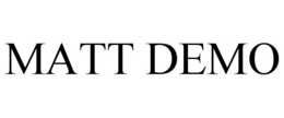 MATT DEMO trademark