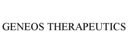 GENEOS THERAPEUTICS trademark
