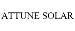 ATTUNE SOLAR trademark