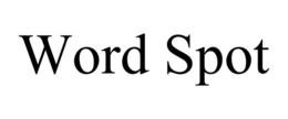 WORD SPOT trademark