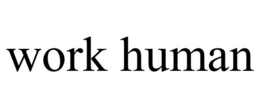 WORK HUMAN trademark