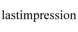 LASTIMPRESSION trademark
