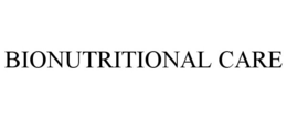 BIONUTRITIONAL CARE trademark