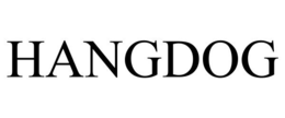 HANGDOG trademark