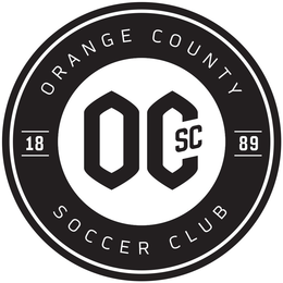 ORANGE COUNTY SOCCER CLUB OC SC 1889 trademark
