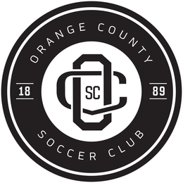ORANGE COUNTY SOCCER CLUB OC SC 1889 trademark