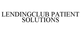 LENDINGCLUB PATIENT SOLUTIONS trademark