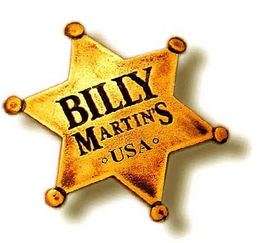 BILLY MARTIN'S USA trademark