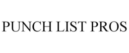 PUNCH LIST PROS trademark