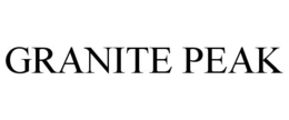 GRANITE PEAK trademark