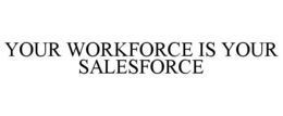 YOUR WORKFORCE IS YOUR SALESFORCE trademark