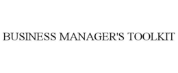 BUSINESS MANAGER'S TOOLKIT trademark