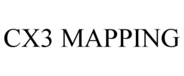 CX3 MAPPING trademark