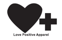 LOVE POSITIVE APPAREL trademark