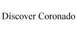 DISCOVER CORONADO trademark