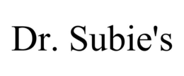 DR. SUBIE'S trademark