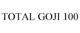 TOTAL GOJI 100 trademark