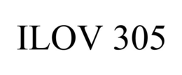 ILOV 305 trademark