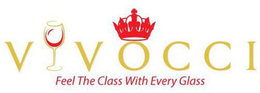 VIVOCCI FEEL THE CLASS WITH EVERY GLASS trademark