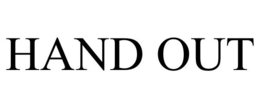 HAND OUT trademark