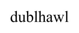 DUBLHAWL trademark
