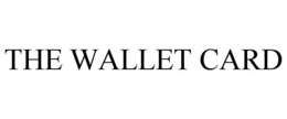 THE WALLET CARD trademark