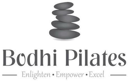 BODHI PILATES ENLIGHTEN EMPOWER EXCEL trademark
