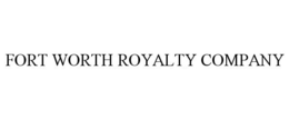 FORT WORTH ROYALTY COMPANY trademark