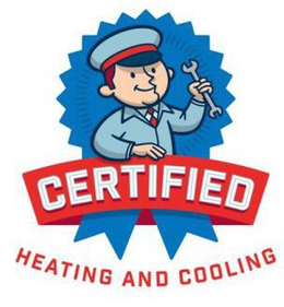 CERTIFIED HEATING AND COOLING trademark