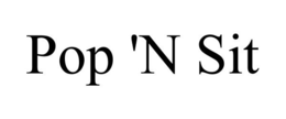 POP 'N SIT trademark