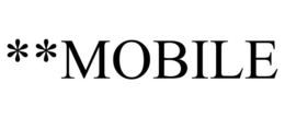 **MOBILE trademark