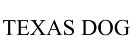 TEXAS DOG trademark