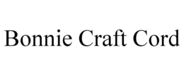 BONNIE CRAFT CORD trademark