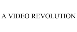 A VIDEO REVOLUTION trademark