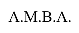 A.M.B.A. trademark
