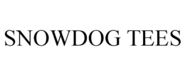 SNOWDOG TEES trademark