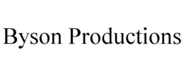 BYSON PRODUCTIONS trademark
